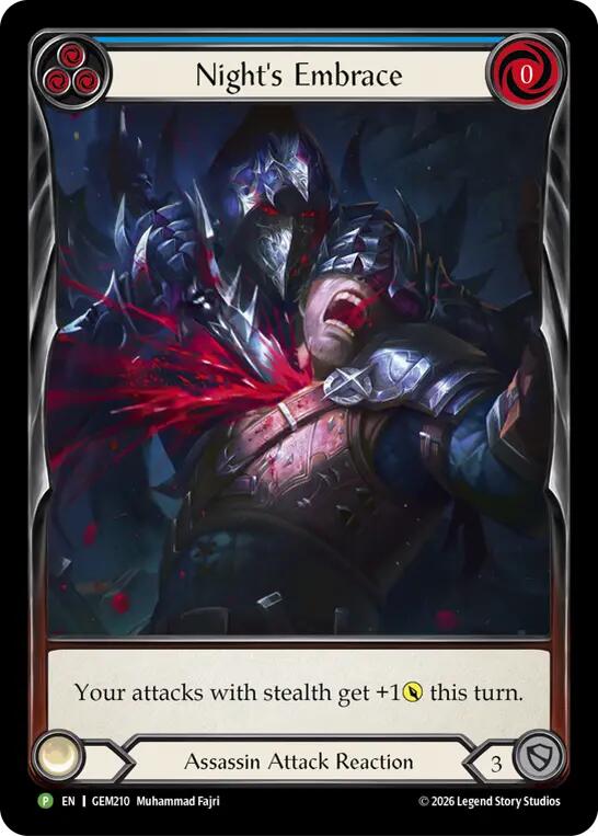 Night's Embrace (GEM210) [GEM Pack 6] | Boutique FDB TCG