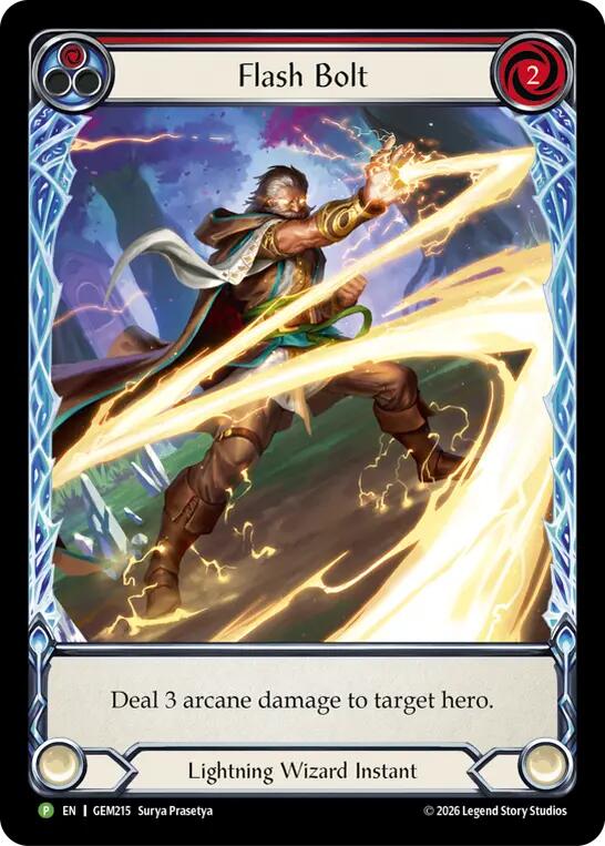 Flash Bolt (GEM215) [GEM Pack 6] | Boutique FDB TCG
