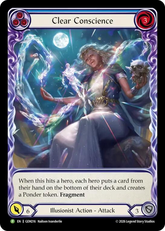 Clear Conscience (GEM216) [GEM Pack 6] | Boutique FDB TCG