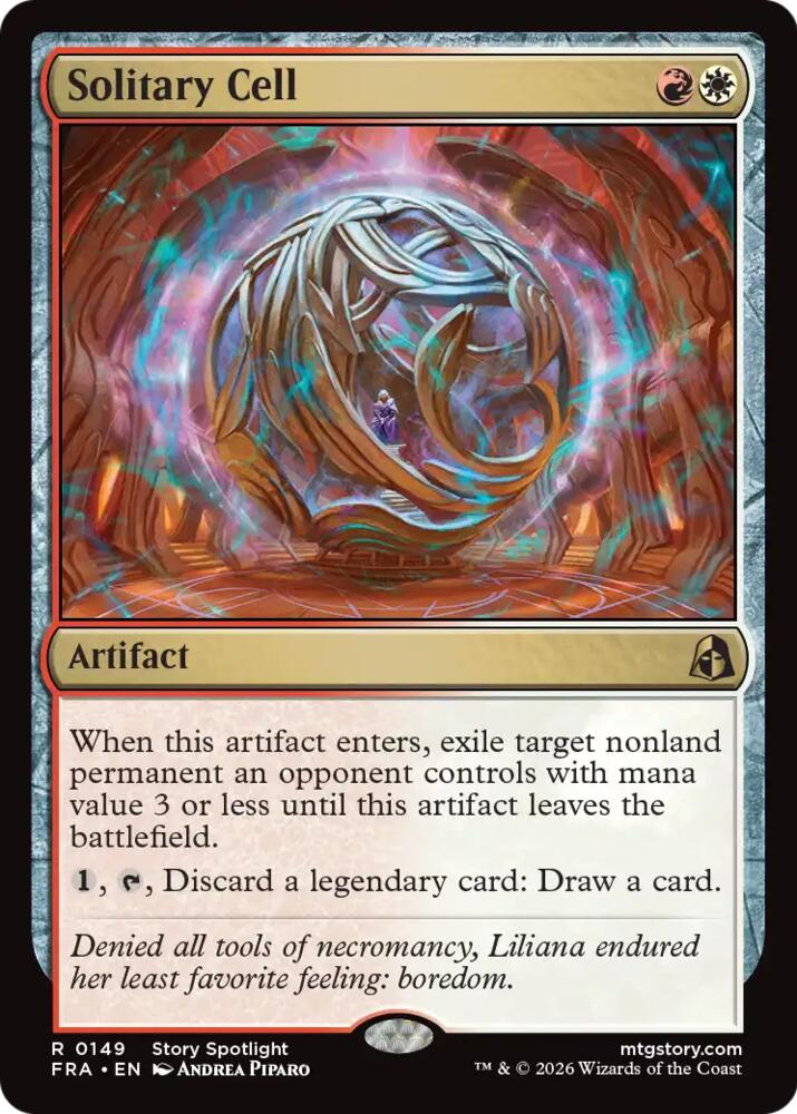 Solitary Cell (149) [Reality Fracture] | Boutique FDB TCG
