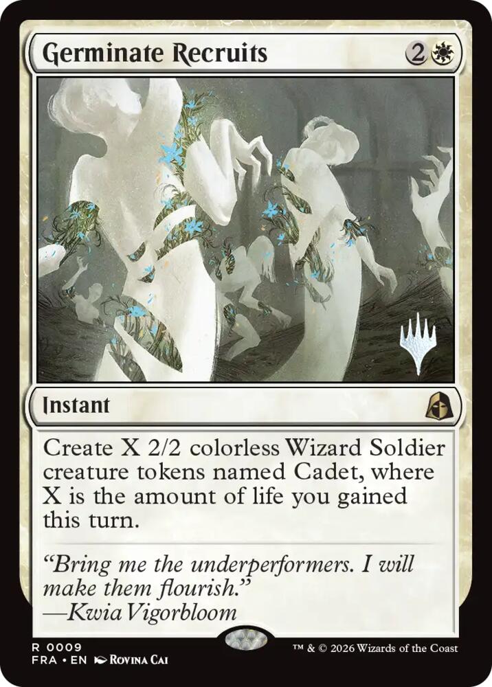 Germinate Recruits (9) [Reality Fracture Promos] | Boutique FDB TCG