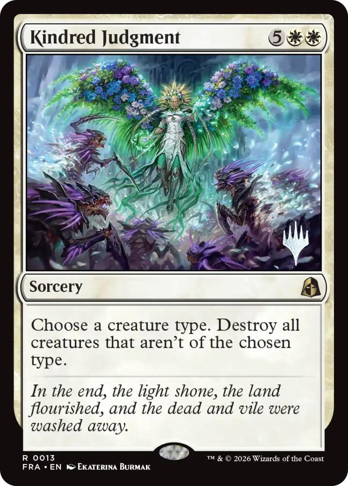 Kindred Judgment (13) [Reality Fracture Promos] | Boutique FDB TCG