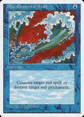 Blue Elemental Blast [Media Promos] | Boutique FDB TCG