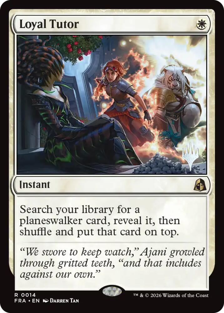 Loyal Tutor (14) [Reality Fracture Promos] | Boutique FDB TCG