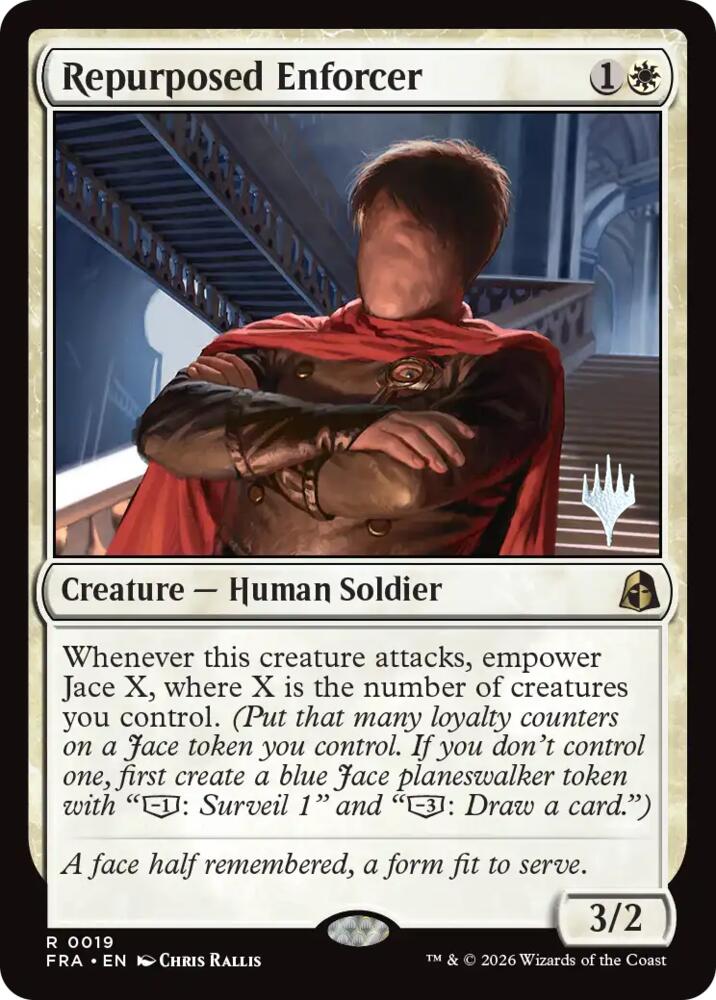 Repurposed Enforcer (19) [Reality Fracture Promos] | Boutique FDB TCG