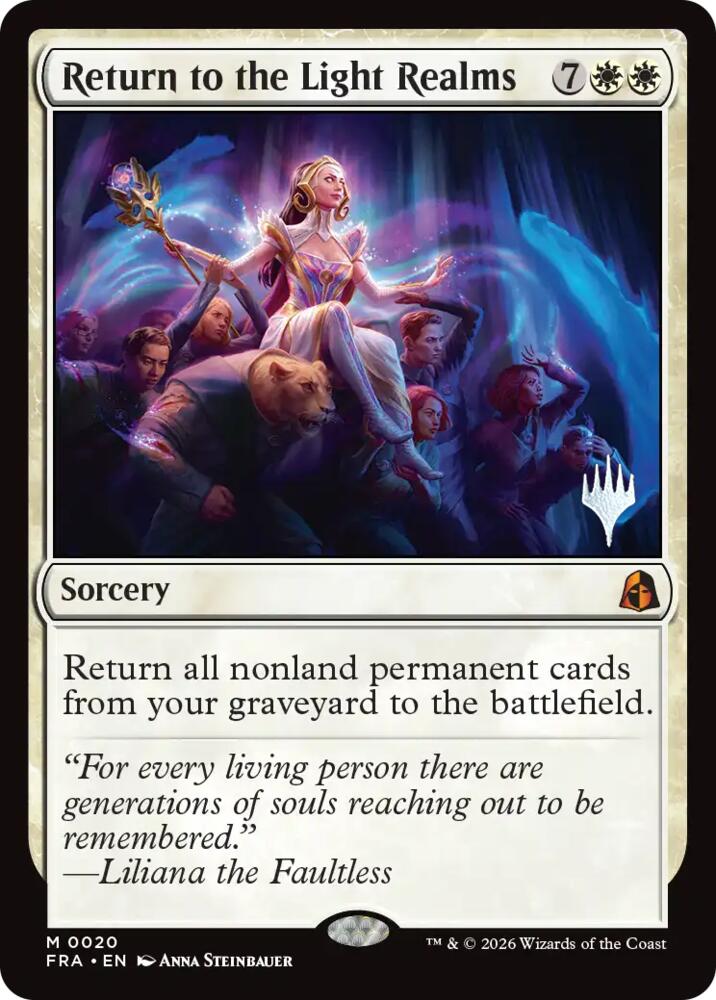 Return to the Light Realms (20) [Reality Fracture Promos] | Boutique FDB TCG