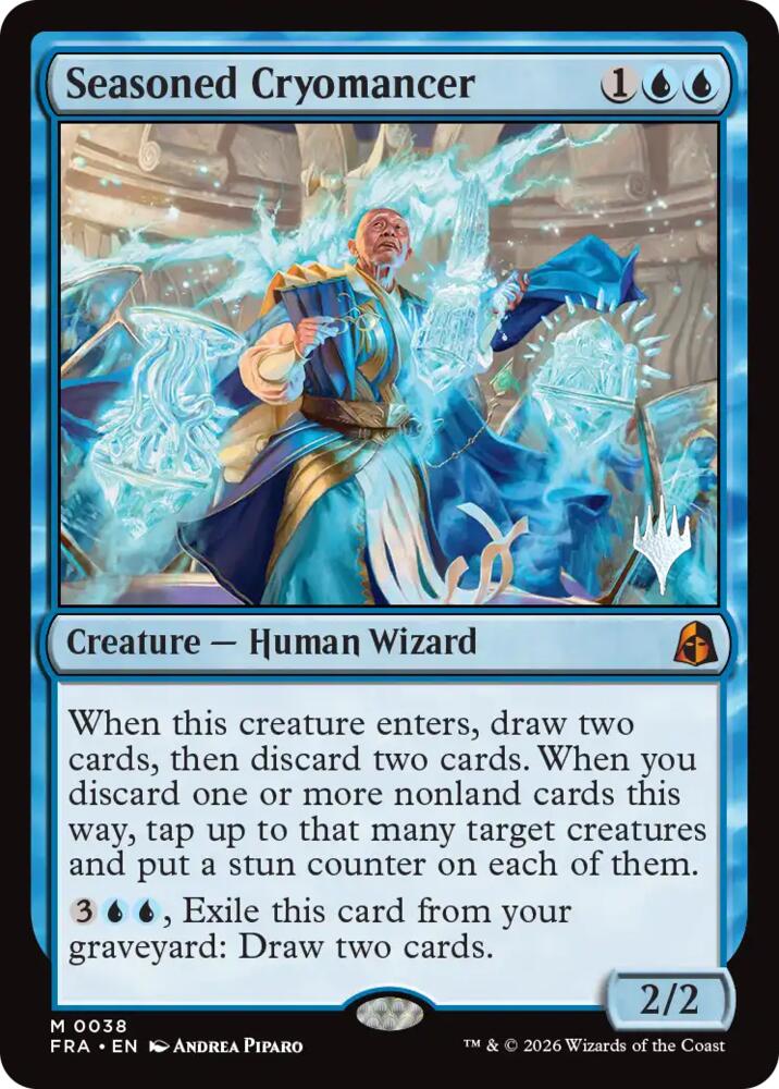 Seasoned Cryomancer (38) [Reality Fracture Promos] | Boutique FDB TCG
