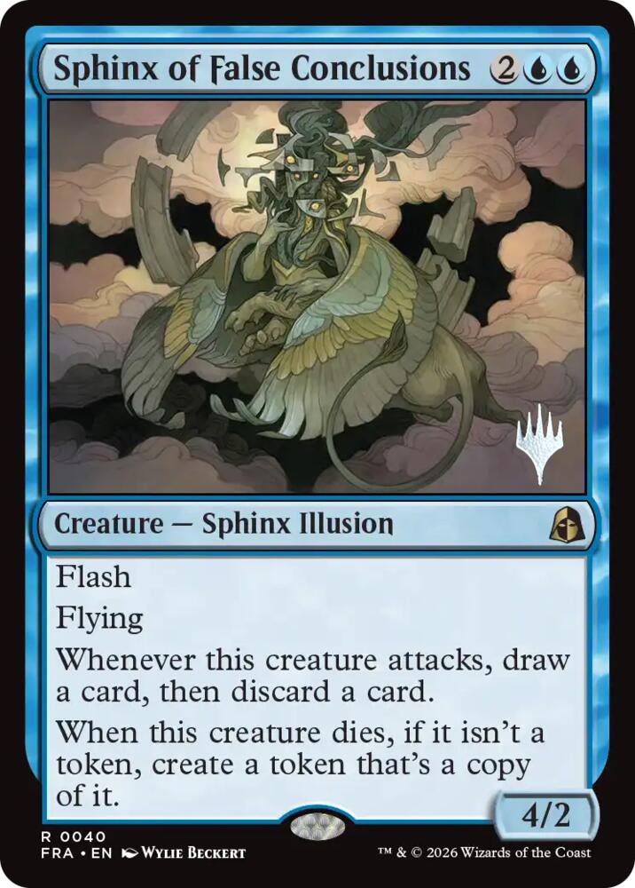Sphinx of False Conclusions (40) [Reality Fracture Promos] | Boutique FDB TCG
