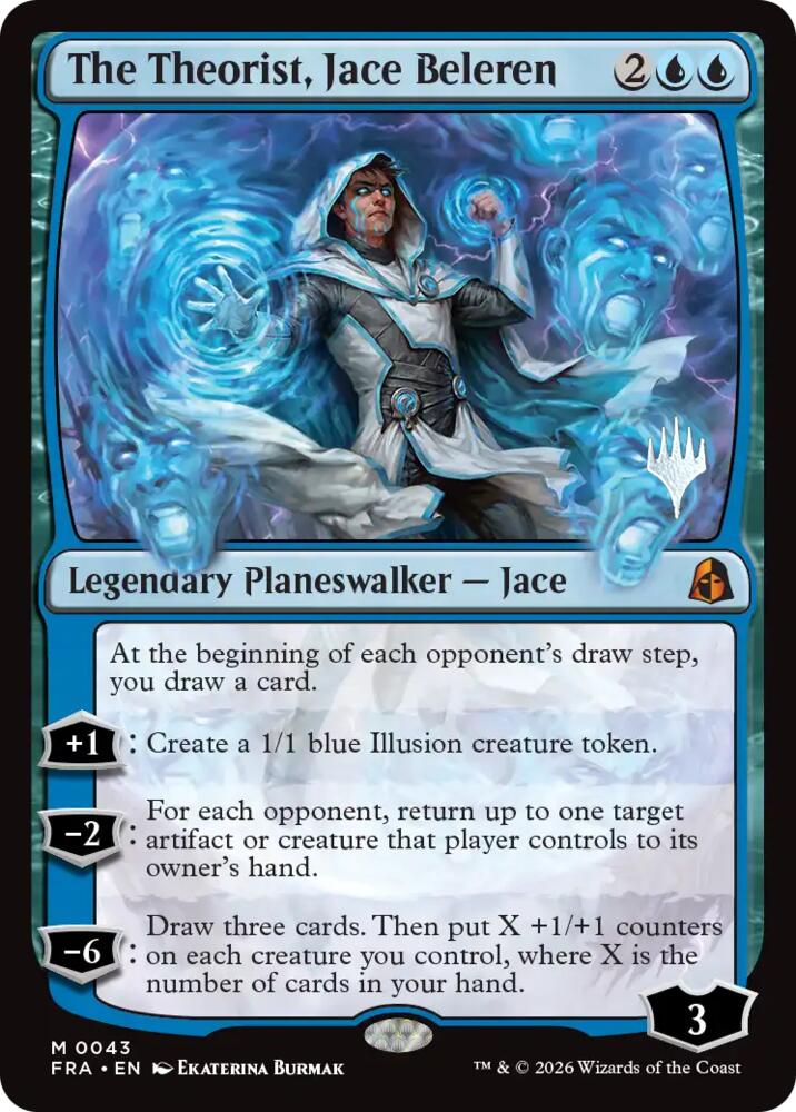 The Theorist, Jace Beleren (43) [Reality Fracture Promos] | Boutique FDB TCG