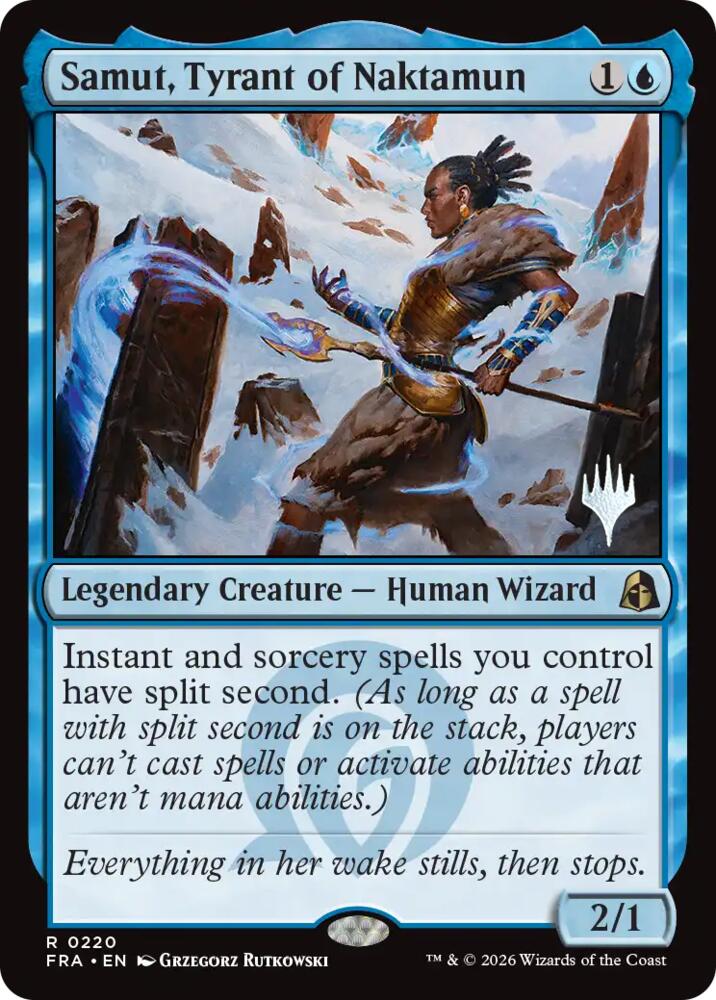 Samut, Tyrant of Naktamun (220) [Reality Fracture Promos] | Boutique FDB TCG