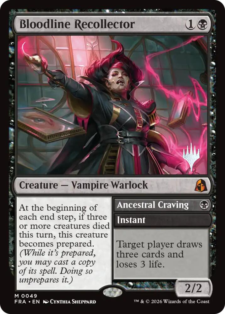 Bloodline Recollector (49) [Reality Fracture Promos] | Boutique FDB TCG