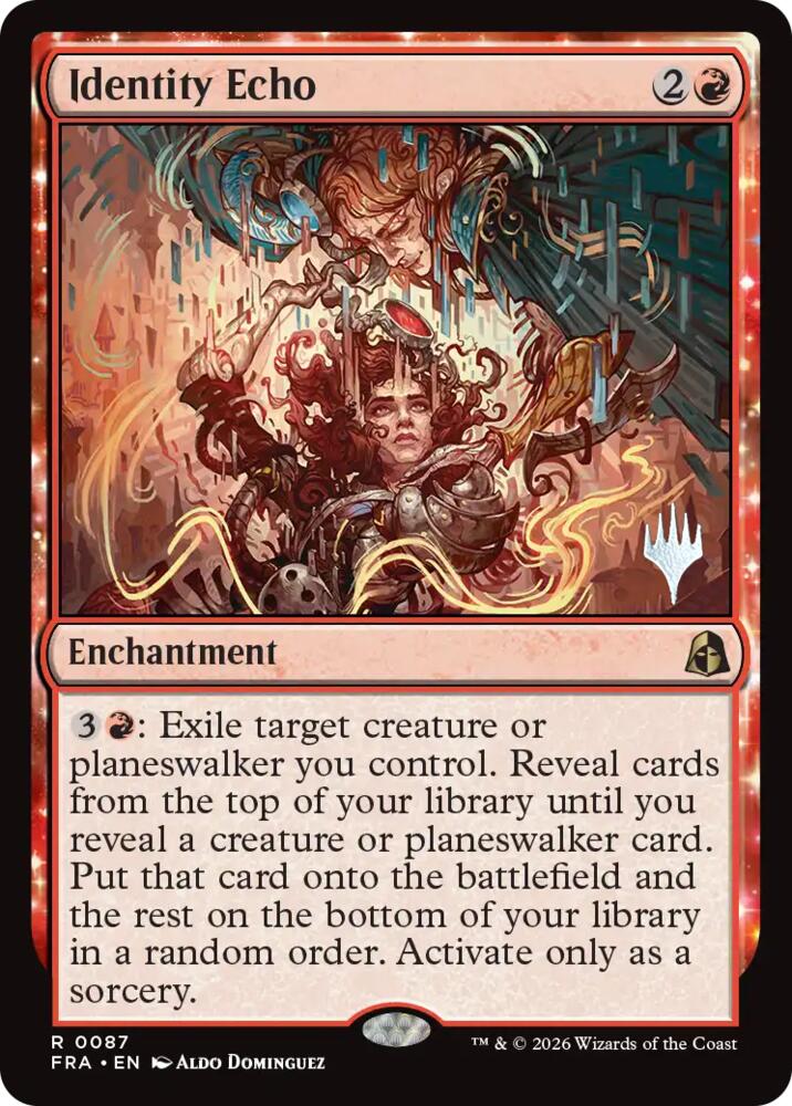 Identity Echo (87) [Reality Fracture Promos] | Boutique FDB TCG