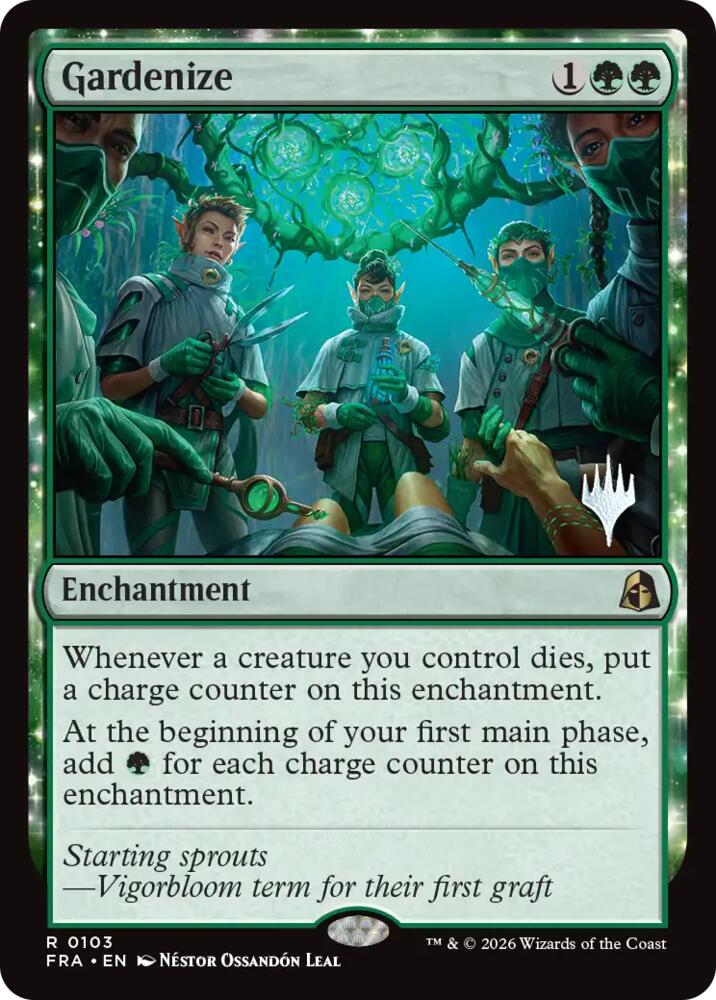 Gardenize (103) [Reality Fracture Promos] | Boutique FDB TCG
