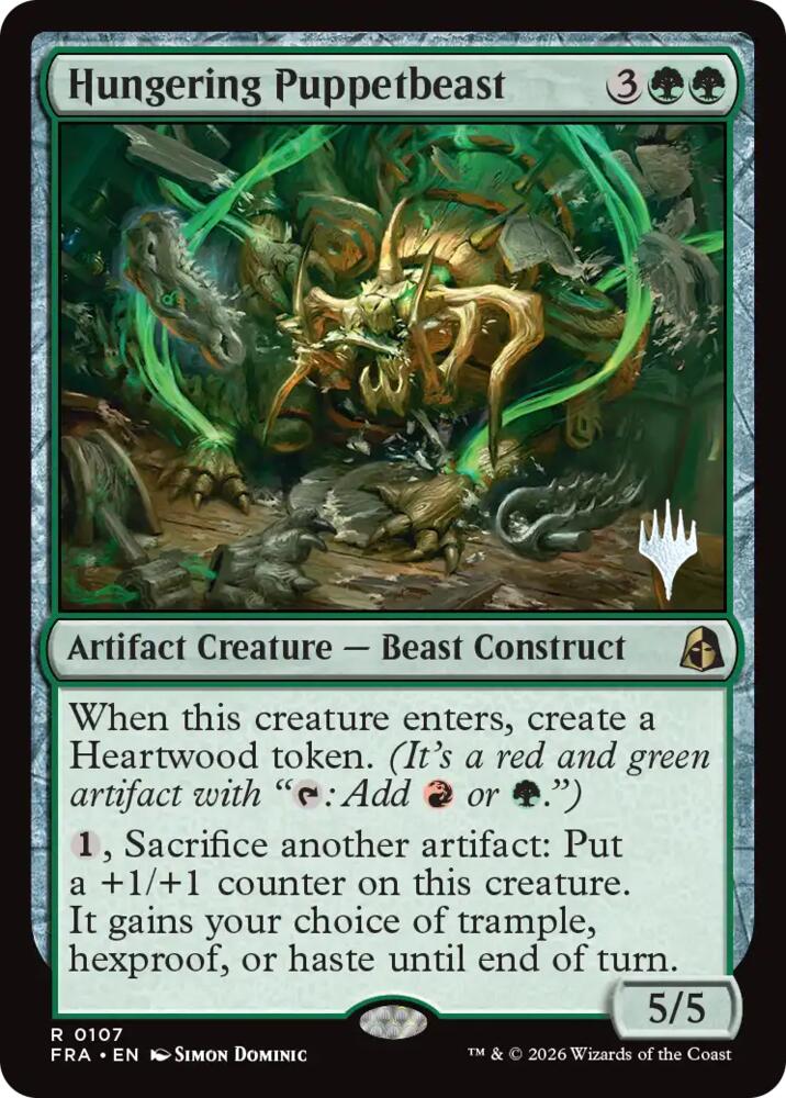 Hungering Puppetbeast (107) [Reality Fracture Promos] | Boutique FDB TCG