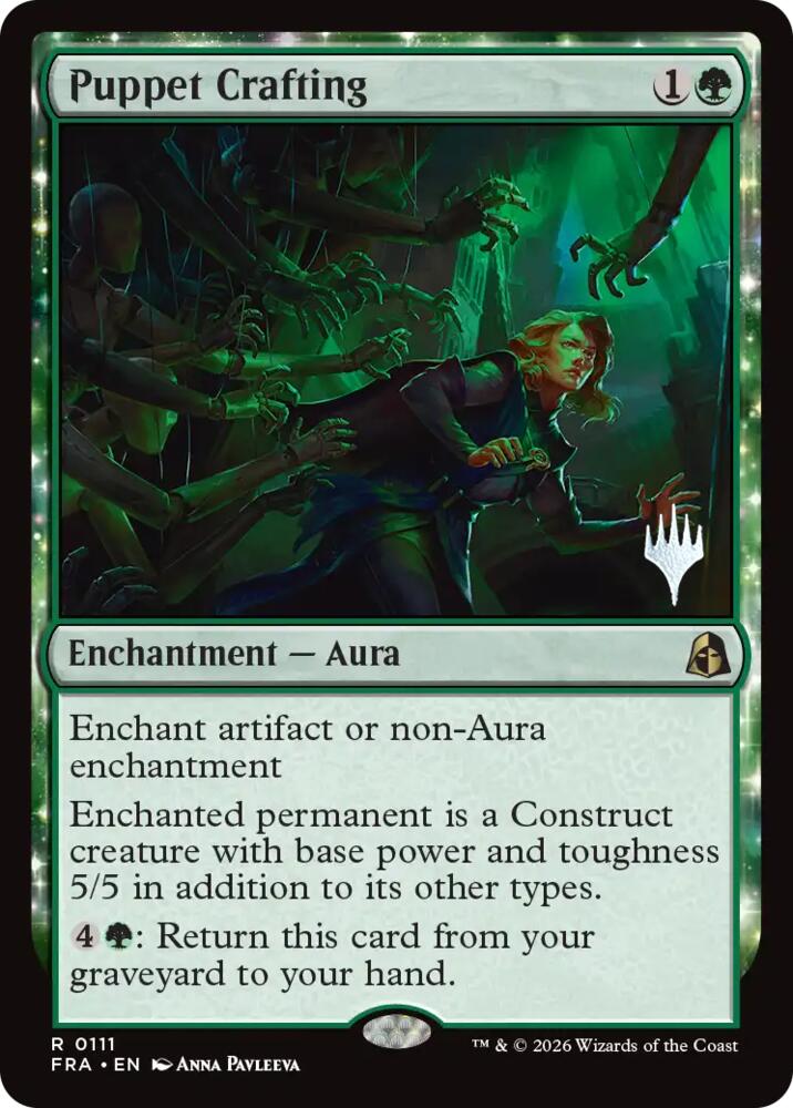 Puppet Crafting (111) [Reality Fracture Promos] | Boutique FDB TCG