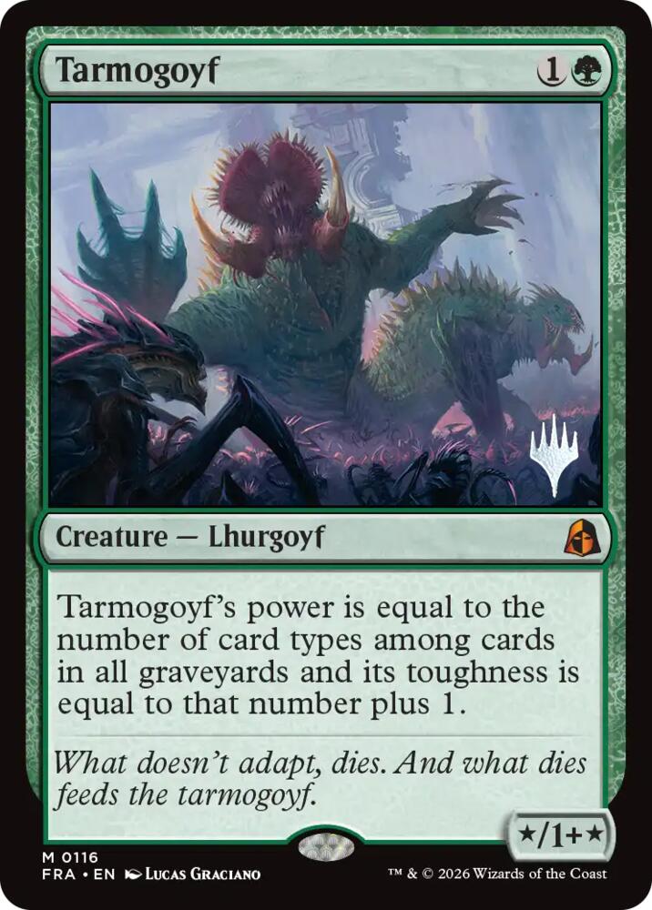 Tarmogoyf (116) [Reality Fracture Promos] | Boutique FDB TCG