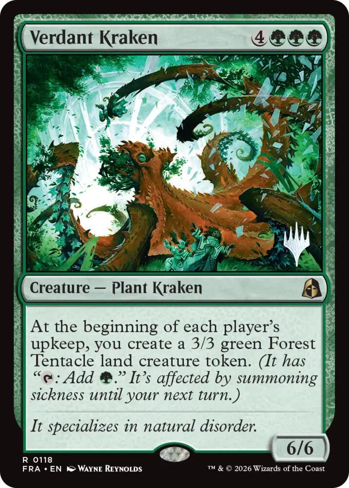 Verdant Kraken (118) [Reality Fracture Promos] | Boutique FDB TCG