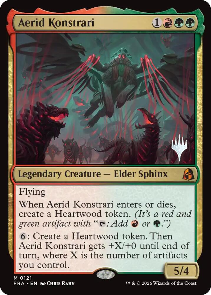 Aerid Konstrari (121) [Reality Fracture Promos] | Boutique FDB TCG