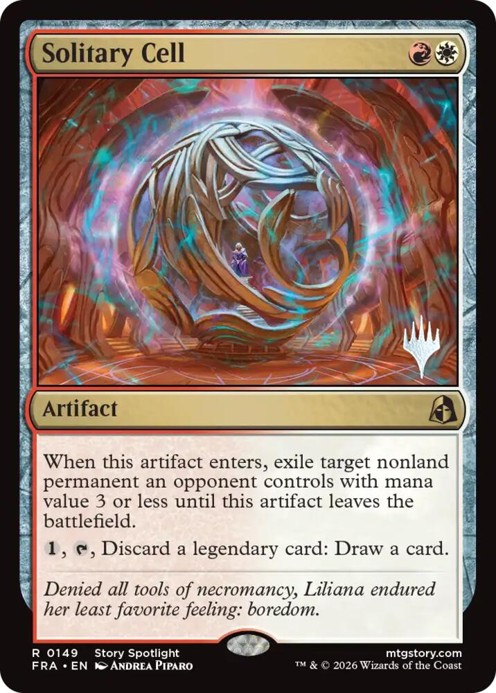 Solitary Cell (149) [Reality Fracture Promos] | Boutique FDB TCG