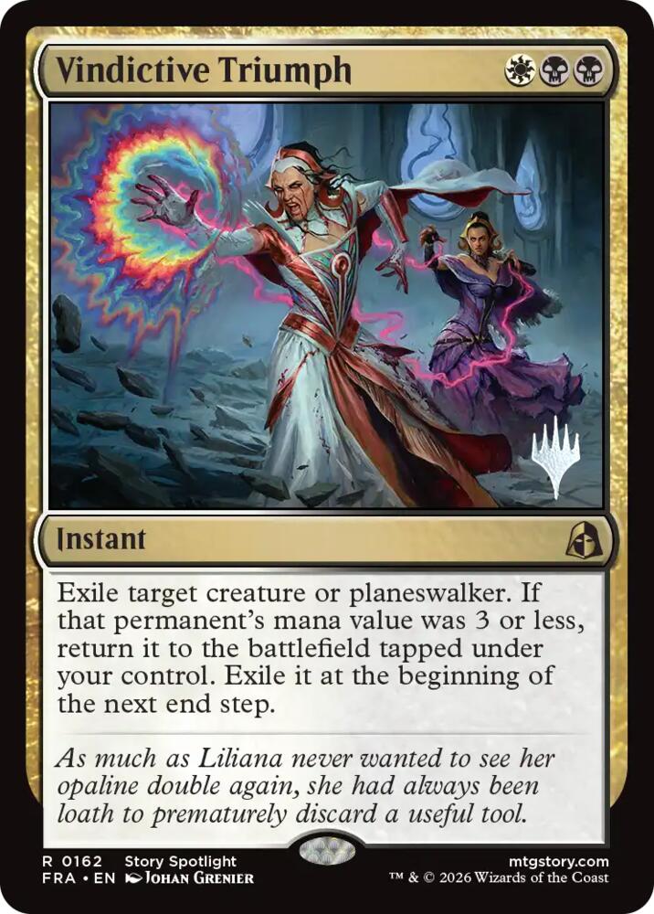 Vindictive Triumph (162) [Reality Fracture Promos] | Boutique FDB TCG