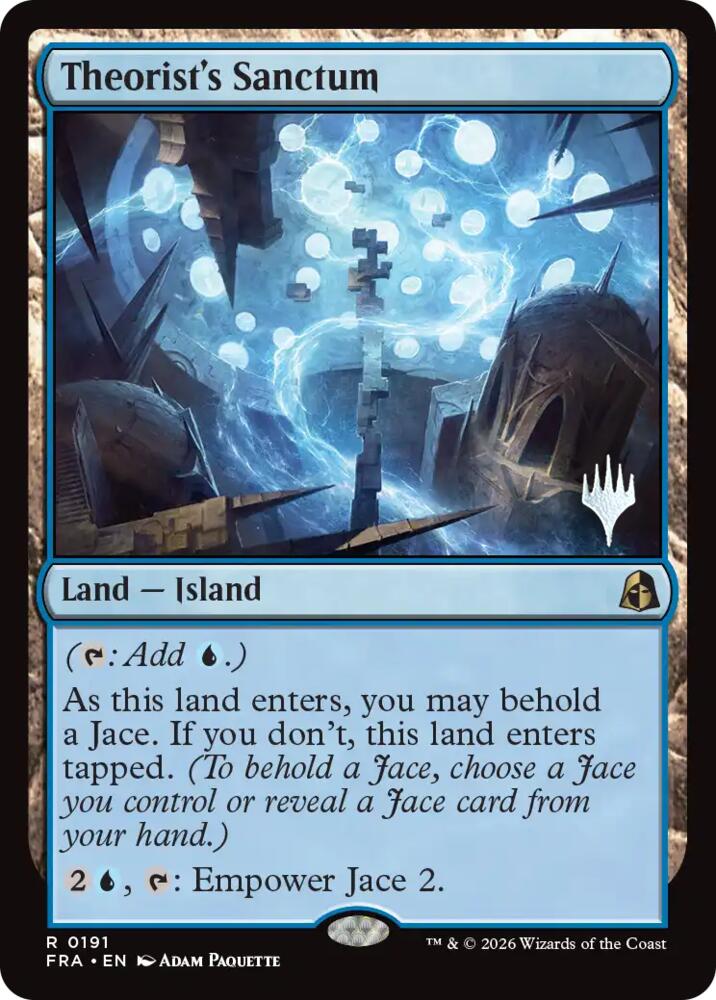 Theorist's Sanctum (191) [Reality Fracture Promos] | Boutique FDB TCG