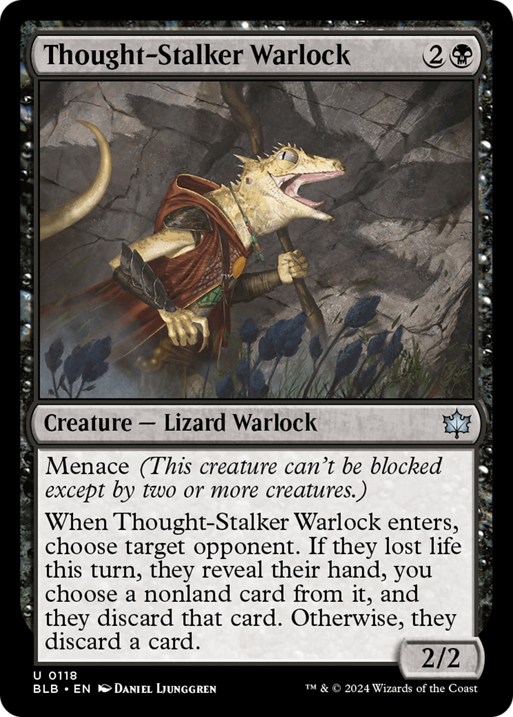 Thought-Stalker Warlock [Bloomburrow] | Boutique FDB TCG