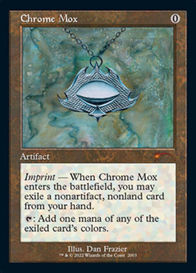 Chrome Mox (Retro) [Secret Lair Countdown Kit] | Boutique FDB TCG