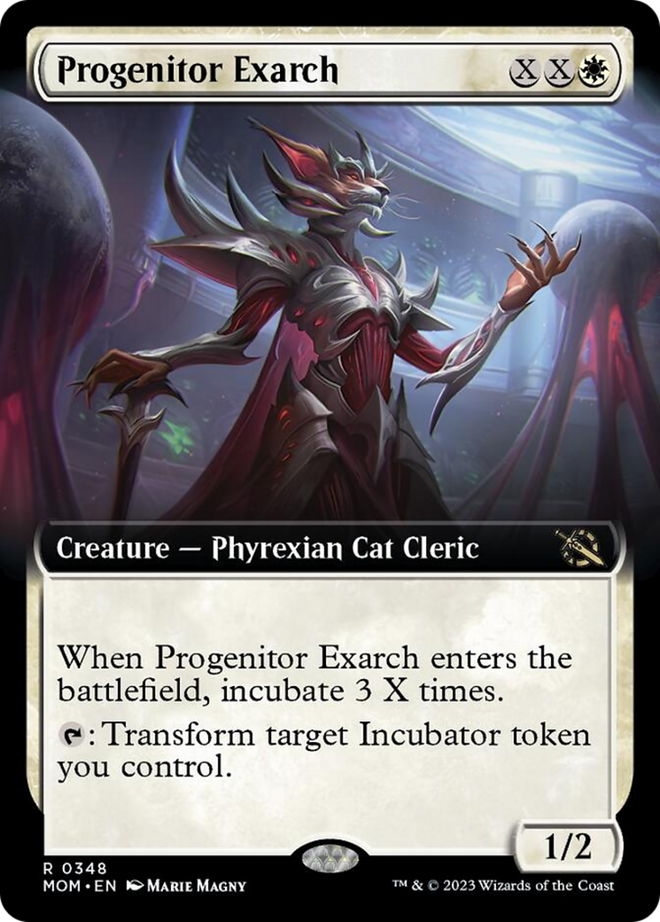 Progenitor Exarch (Extended Art) [March of the Machine] | Boutique FDB TCG