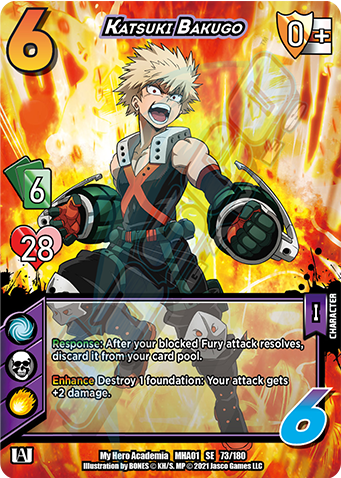 Katsuki Bakugo [Series 1 Unlimited] | Boutique FDB TCG