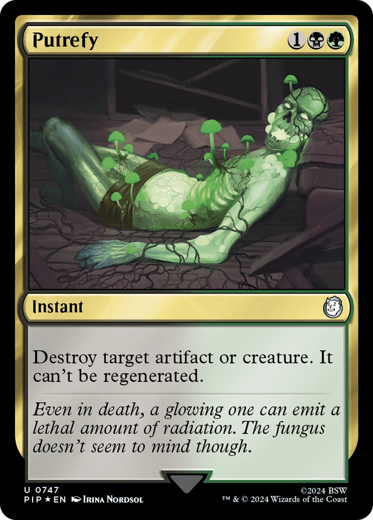 Putrefy (Surge Foil) [Fallout] | Boutique FDB TCG