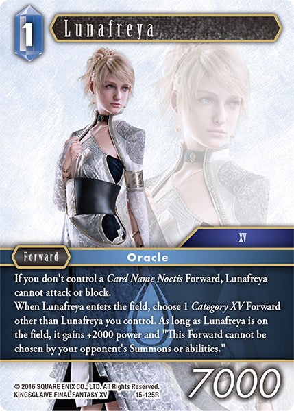 Lunafreya [Crystal Dominion] | Boutique FDB TCG