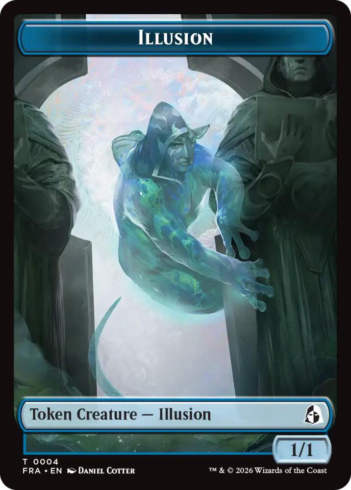 Illusion // Jace Double-Sided Token (4 // 5) [Reality Fracture] | Boutique FDB TCG