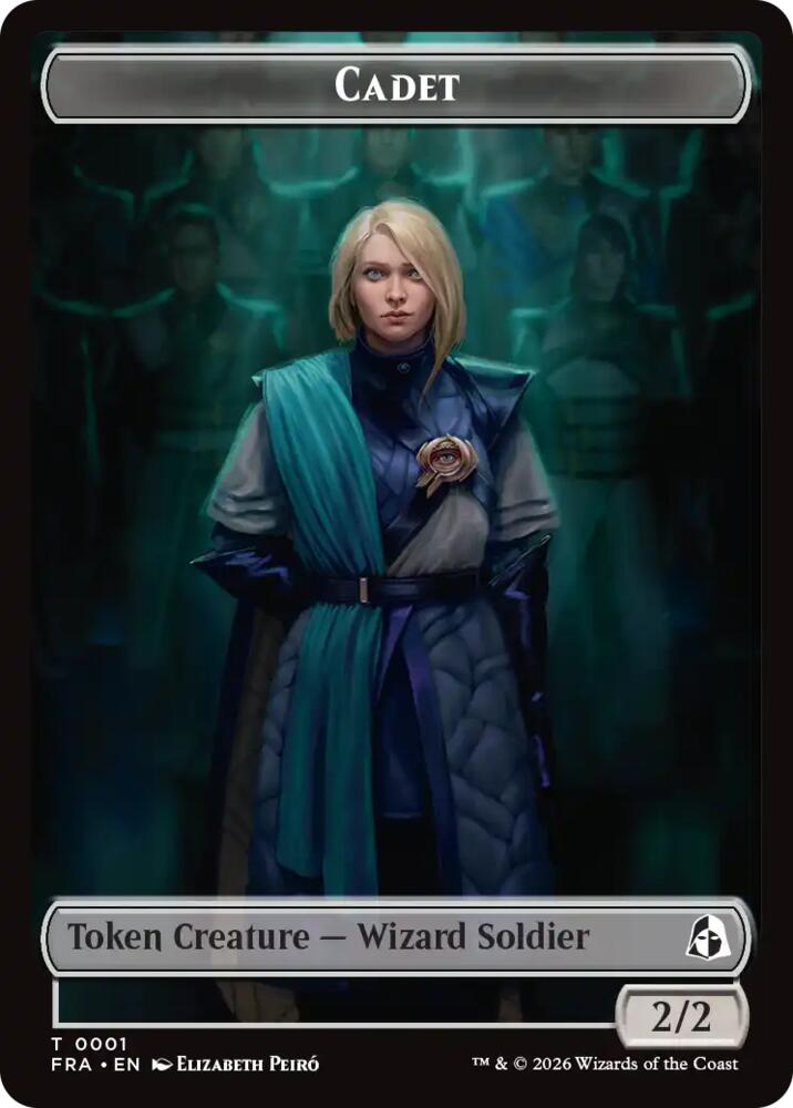Cadet // Beast Double-Sided Token (1 // 8) [Reality Fracture] | Boutique FDB TCG