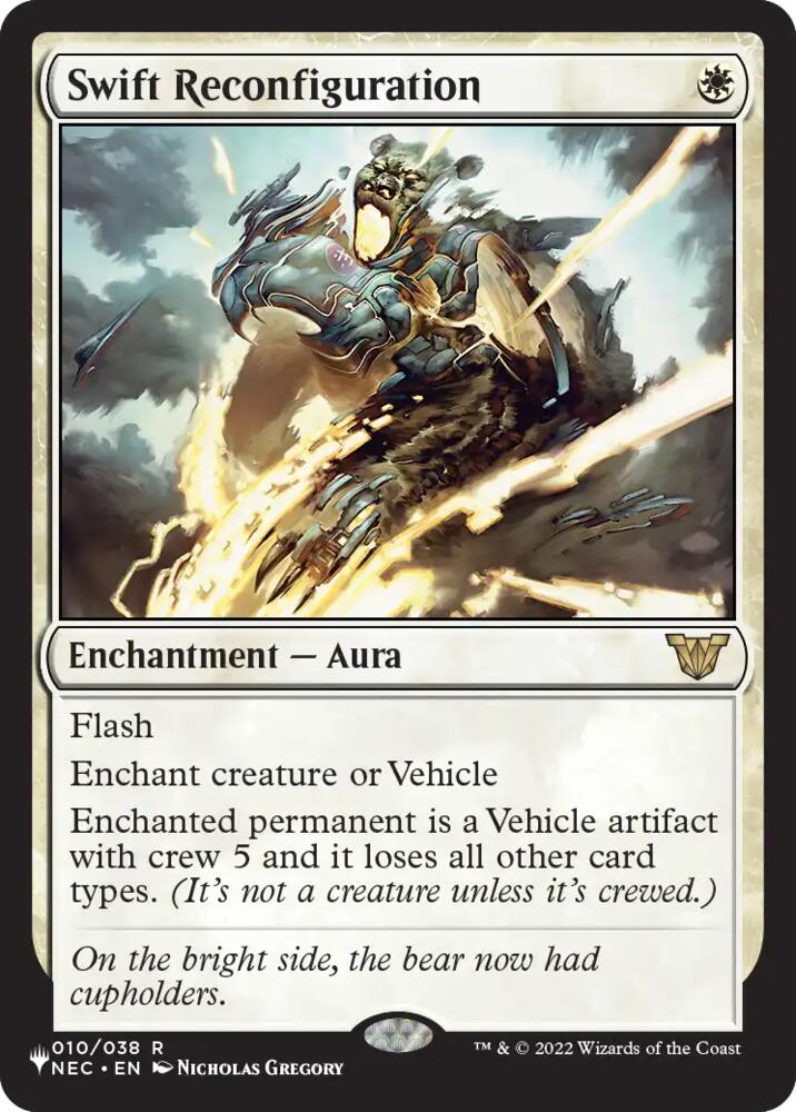 Swift Reconfiguration (10) [The List] | Boutique FDB TCG