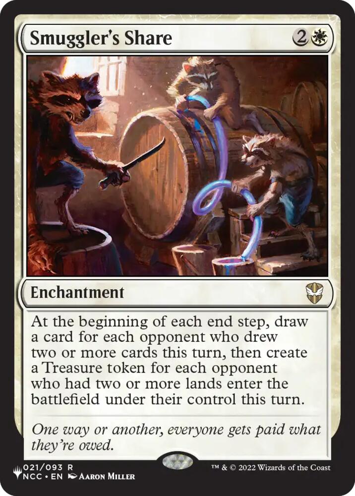 Smuggler's Share (21) [The List] | Boutique FDB TCG