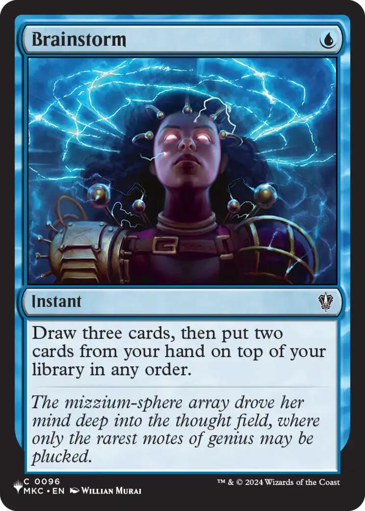 Brainstorm (MKC) (96) [The List] | Boutique FDB TCG