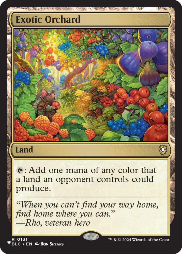Exotic Orchard (131) [The List] | Boutique FDB TCG