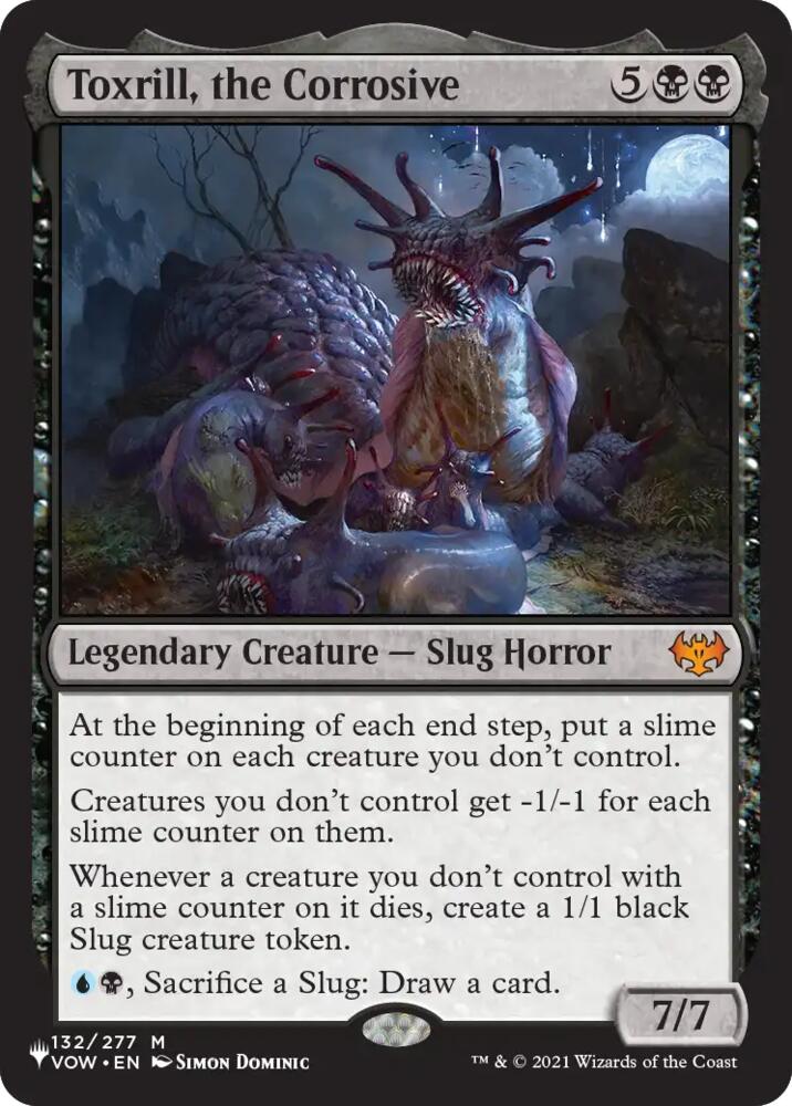 Toxrill, the Corrosive (132) [The List] | Boutique FDB TCG