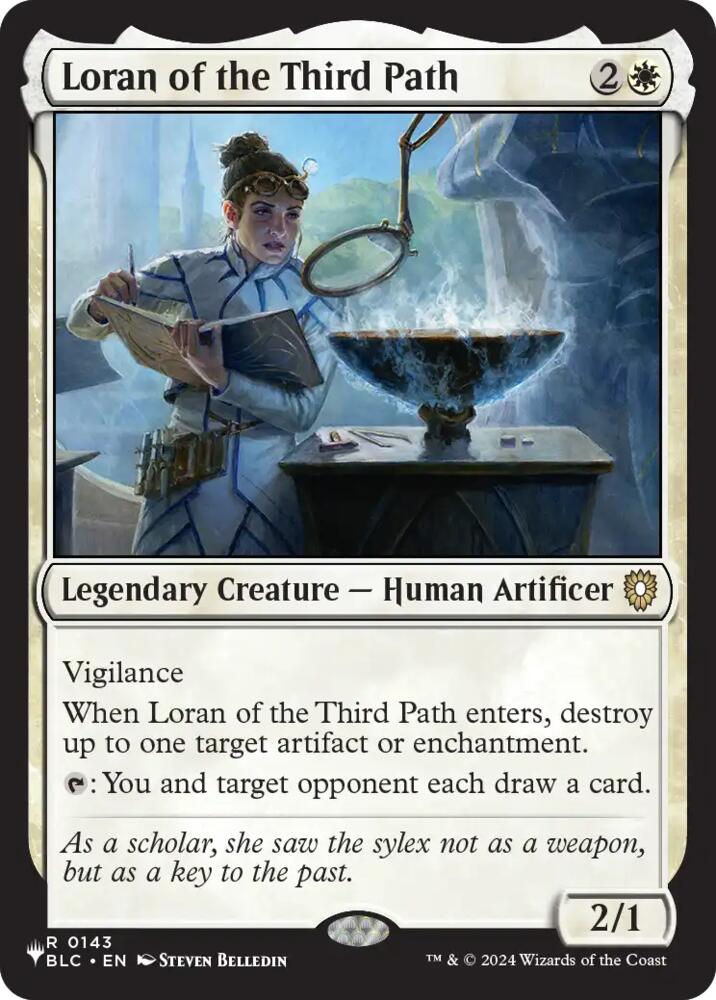 Loran of the Third Path (143) [The List] | Boutique FDB TCG