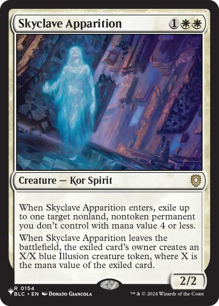 Skyclave Apparition (154) [The List] | Boutique FDB TCG