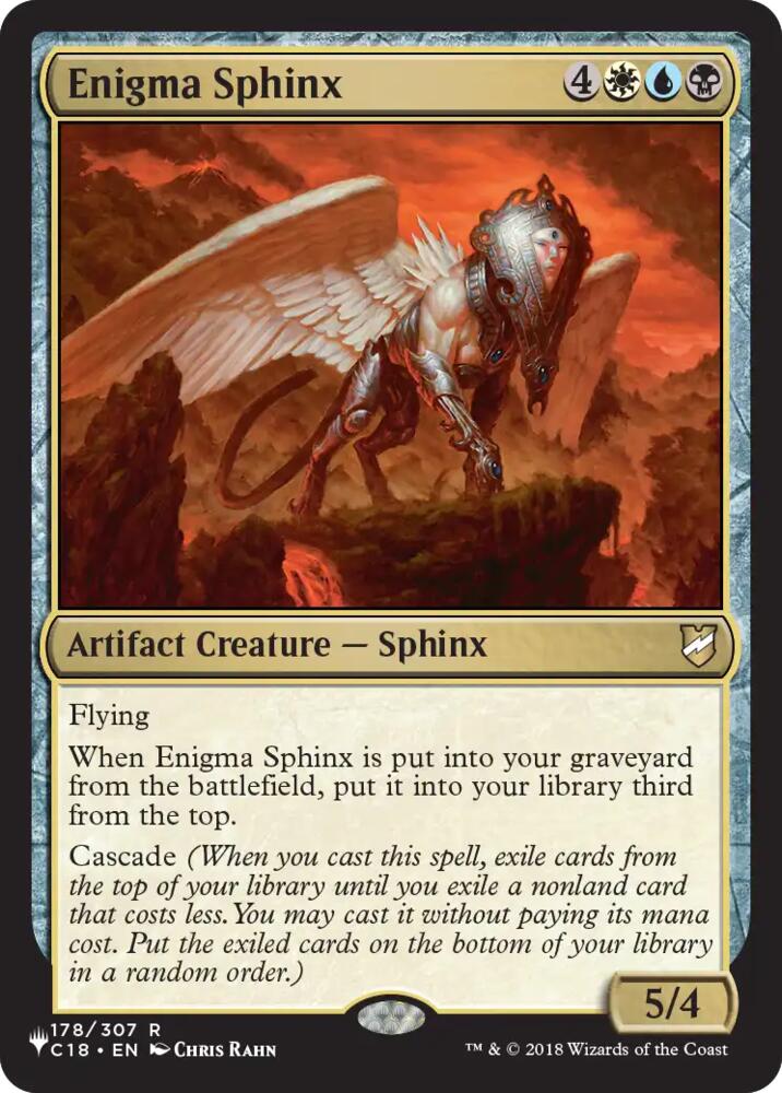 Enigma Sphinx (178) [The List] | Boutique FDB TCG