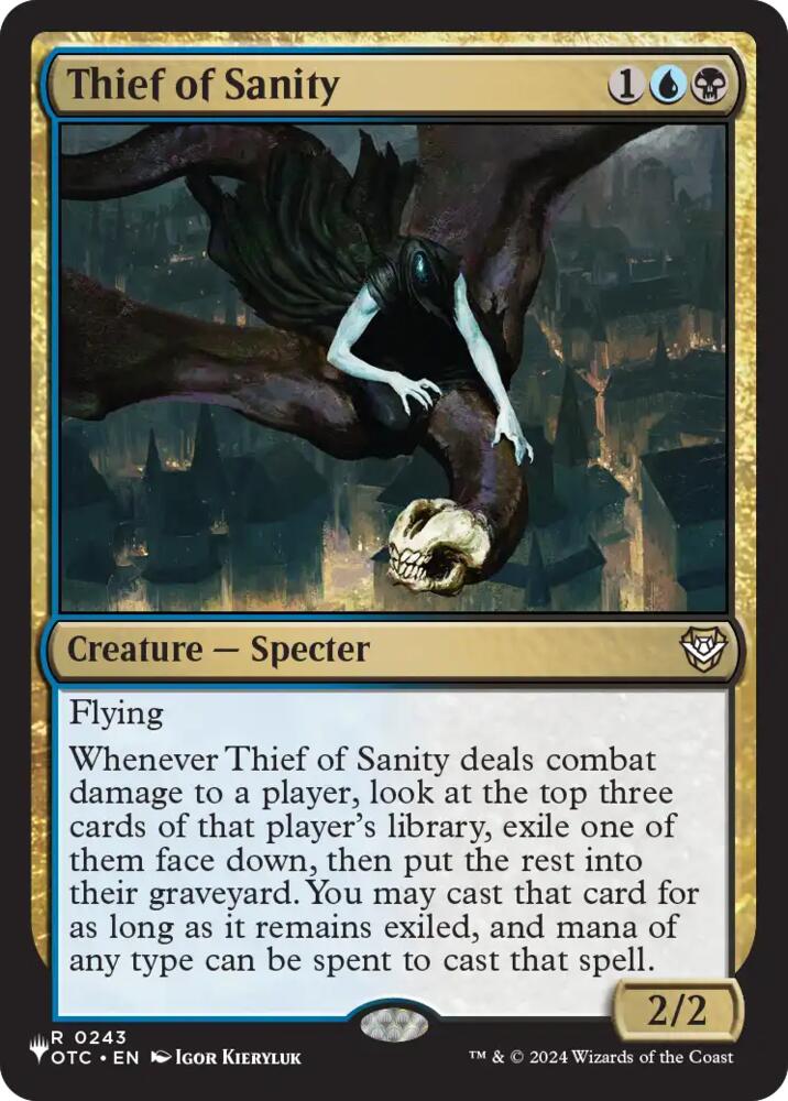 Thief of Sanity (243) [The List] | Boutique FDB TCG