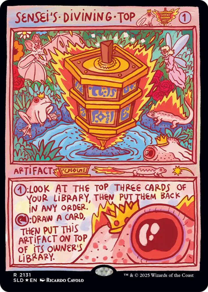 Sensei's Divining Top (2131) [Secret Lair Drop] | Boutique FDB TCG