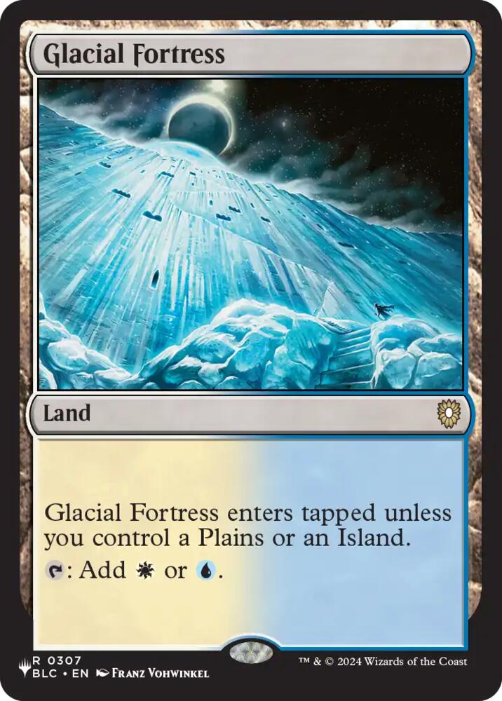 Glacial Fortress (307) [The List] | Boutique FDB TCG