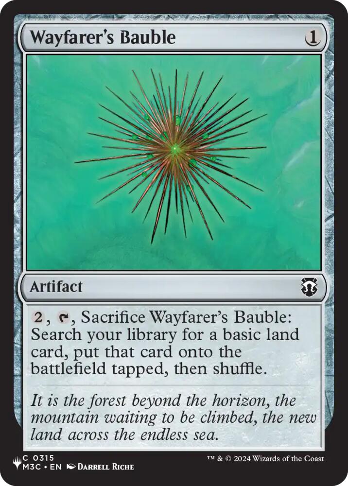 Wayfarer's Bauble (M3C) (315) [The List] | Boutique FDB TCG