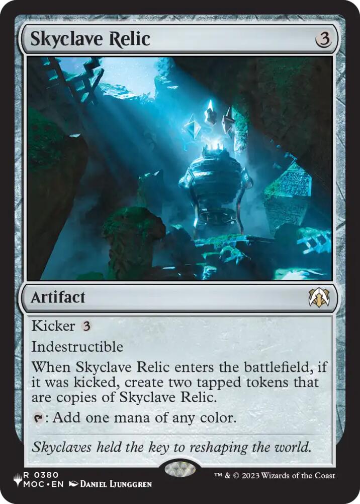 Skyclave Relic (380) [The List] | Boutique FDB TCG