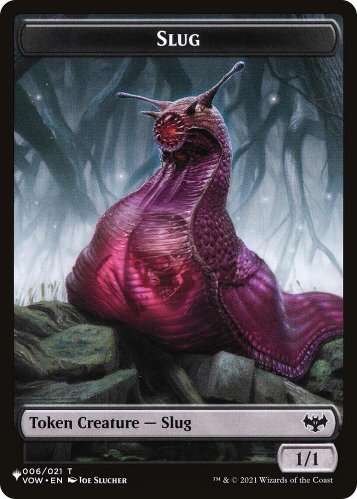 Slug // Copy Double-Sided Token (6 // 1) [The List] | Boutique FDB TCG