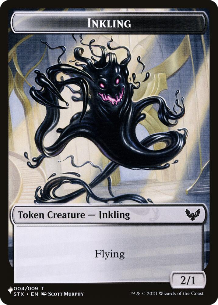 Inkling // Treasure Double-Sided Token (4 // 13) [The List] | Boutique FDB TCG