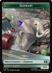 Rhino (013) // Elephant (012) Double-Sided Token [Marvel Super Heroes Commander Tokens] | Boutique FDB TCG