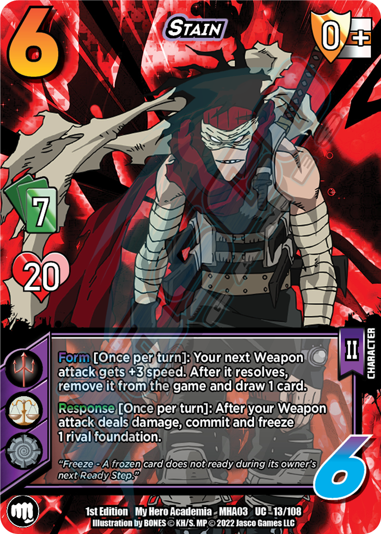 Stain [Heroes Clash] | Boutique FDB TCG